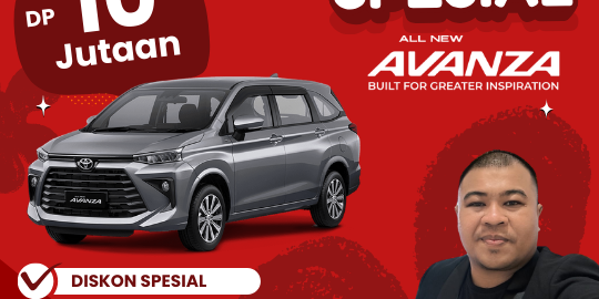Promo Toyota Avanza DP 10 Jutaan - Dealer Toyota Bekasi Barat
