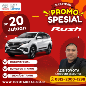 Promo Toyota Rush DP 20 Jutaan - Dealer Toyota Bekasi Barat