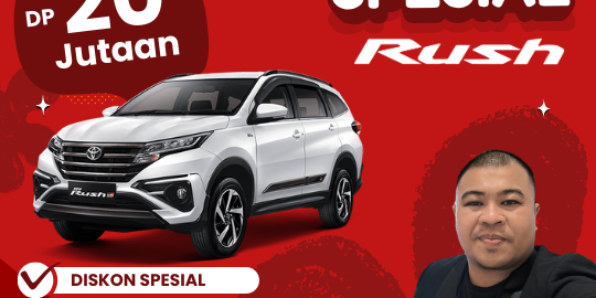 Promo Toyota Rush DP 20 Jutaan - Dealer Toyota Bekasi Barat