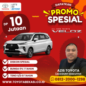 Promo Toyota Veloz DP 10 Jutaan - Dealer Toyota Bekasi Barat