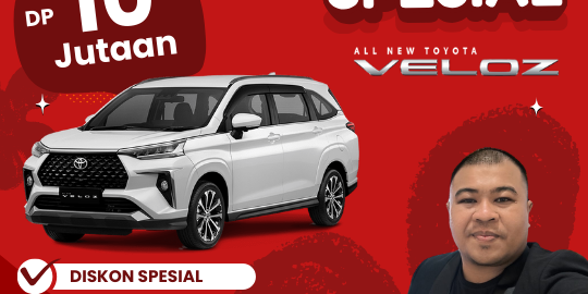 Promo Toyota Veloz DP 10 Jutaan - Dealer Toyota Bekasi Barat